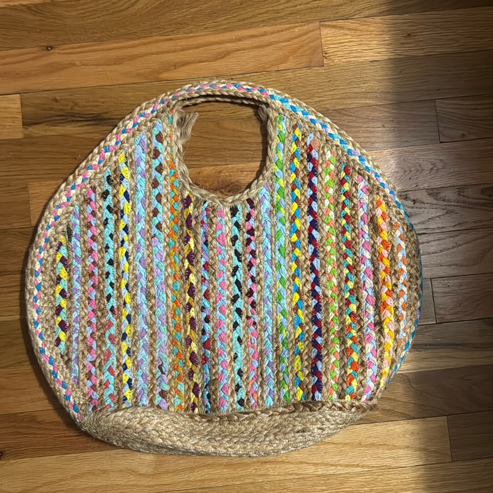 Colorful beach bag